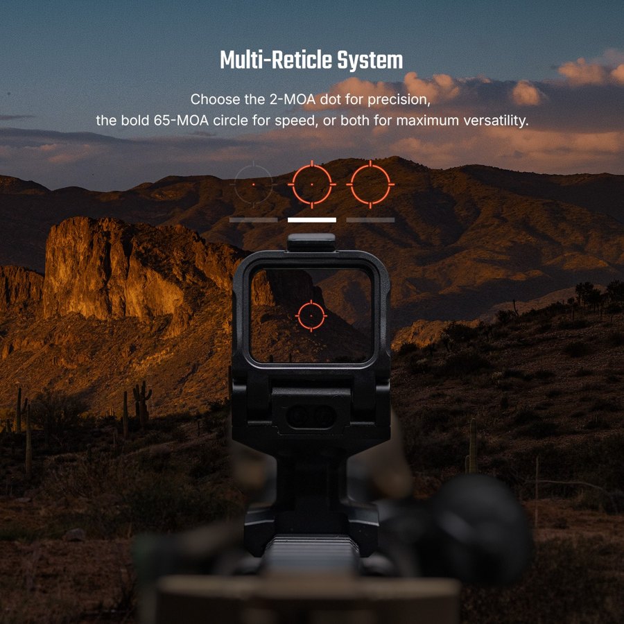 Osight R: первый винтовочный коллиматор марки с посадочным стандартом T1/T2 — изображение 2
