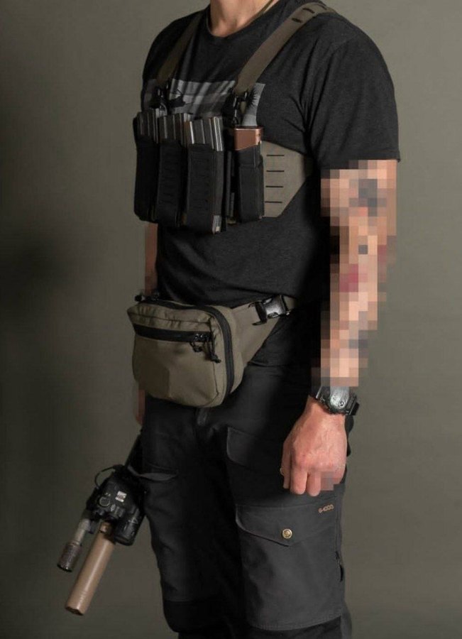 LowVis Waist Pack и Mounting Panel V2 для скрытого ношения — изображение 1
