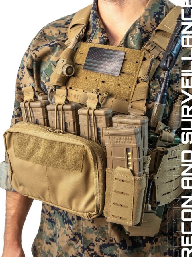 Shaw Concepts SwitchBoard для ARC Chest Rig: панель под EUD — изображение 1