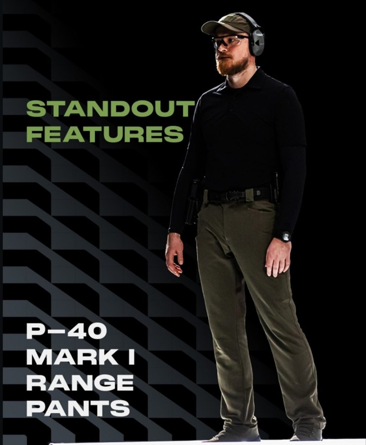 UF PRO P-40 Mark I Range Pants: стрелковые брюки без наколенников — изображение 1