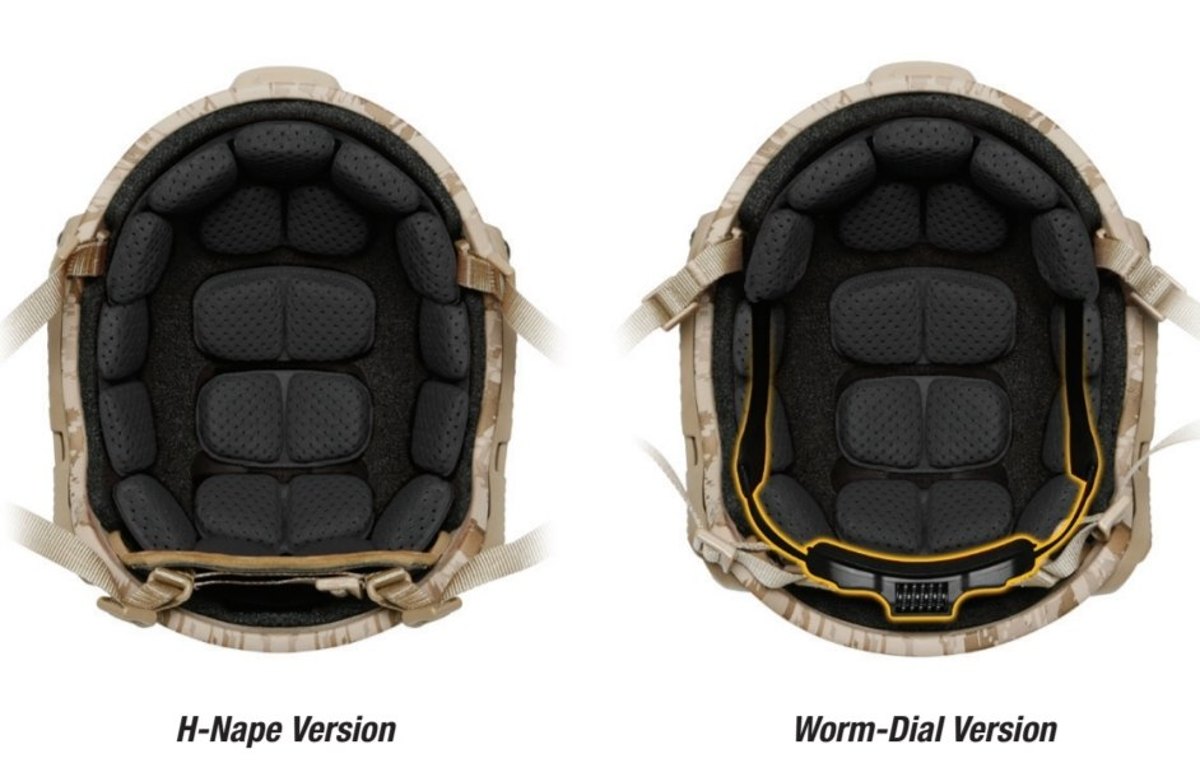 Одна начинка — два характера: Worm-Dial и H-Nape в Ops-Core Lux Liner — изображение 1