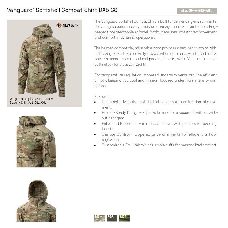 Direct Action расширила линейку Vanguard одеждой для непогоды — изображение 3