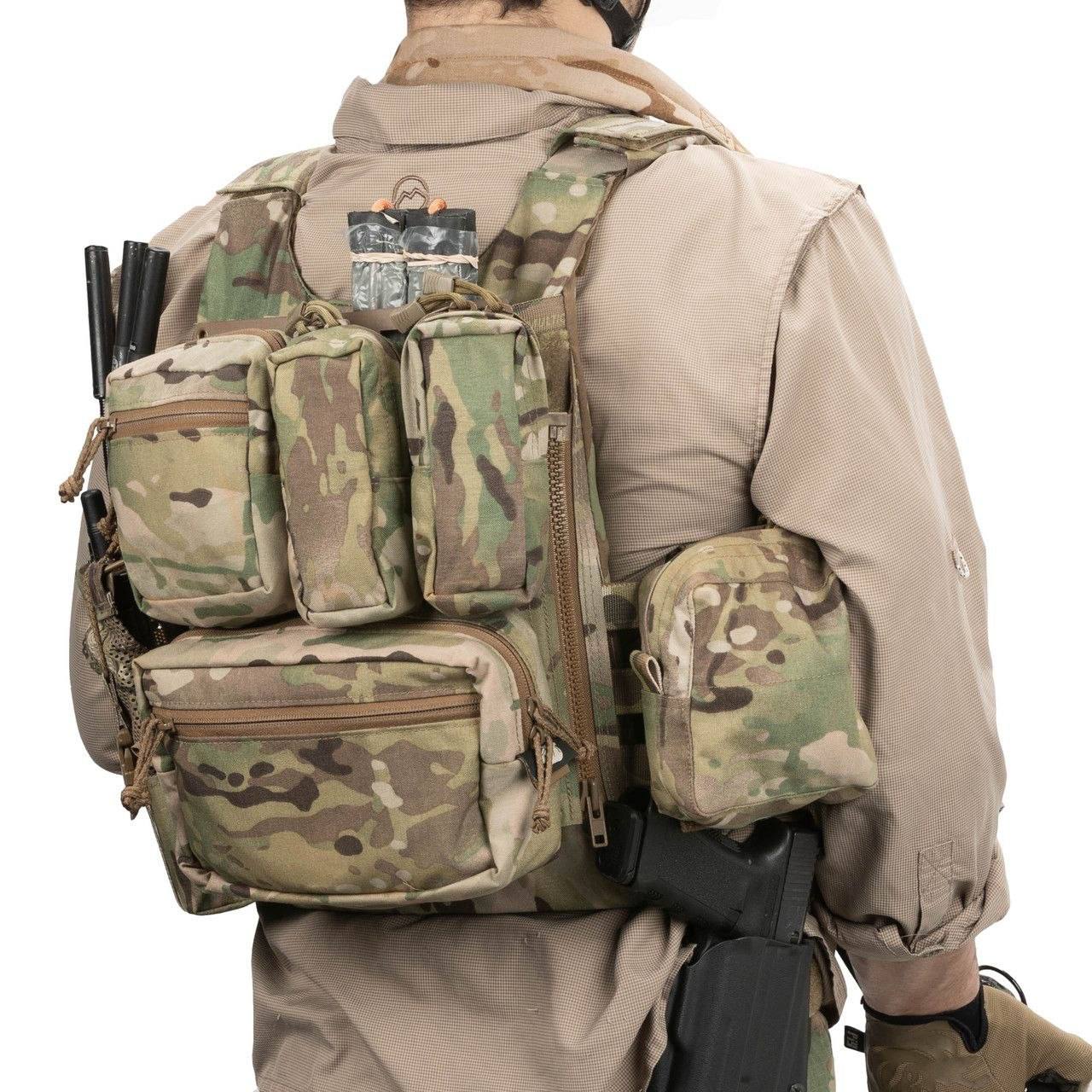 Back Panel Molle: пустая Zip-On платформа для гибкой настройки — изображение 3