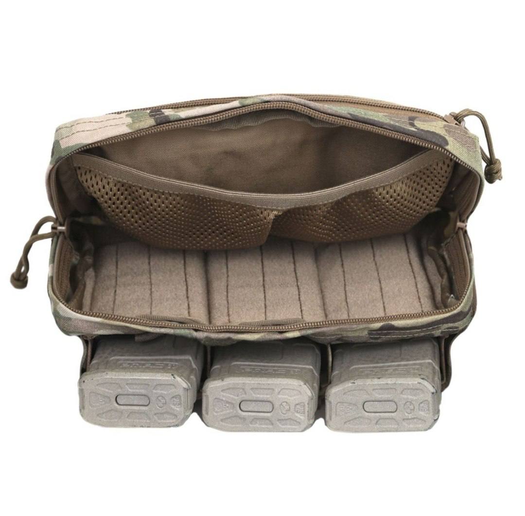 Warrior Triple Snap Mag Utility Pouch: три магазина и утилитарный карман — изображение 3