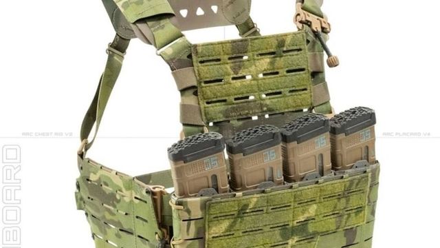 ATAK-панель Shaw Concepts для чест-рига с MOLLE и Tubes — изображение 1